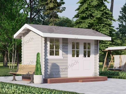 Хозблок из бруса Х-235 