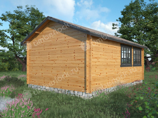 Беседка закрытая Б-64 6х4 м площадью 21.2 Беседка закрытая Б-64