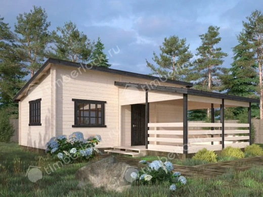 Дачная баня из минибруса  БА-877 