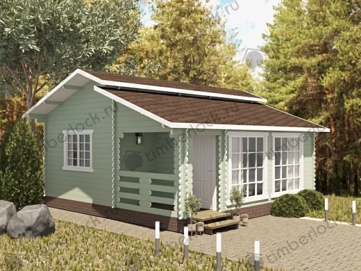 Дачный дом 6х6м Д-66-2 