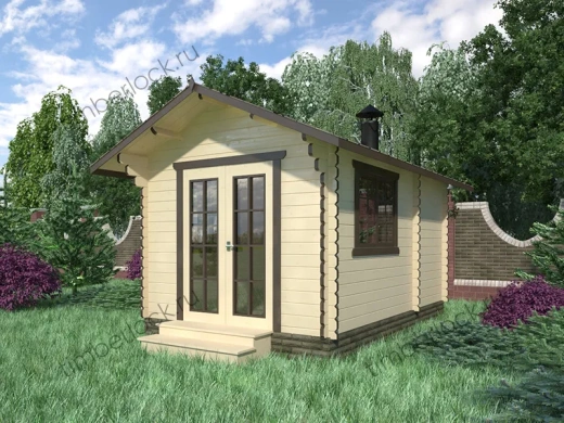 Беседка прямоугольная Б-345-1 3х4.5 м площадью 11.4 Беседка прямоугольная Б-345-1