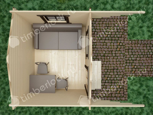 Садовый домик из минибруса  С-325-1 