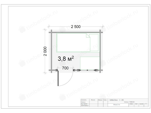 Садовый домик из минибруса С-252 