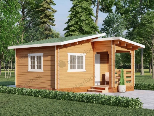 Садовый домик С-555  площадью  Садовый домик С-555