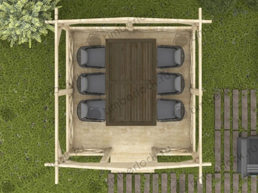 Открытая беседка Б-33-9 