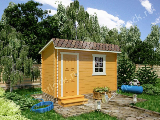 Деревянный сарай Х-42-1 