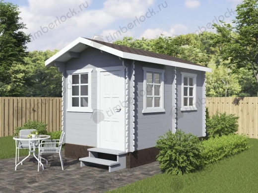 Хозблок Х-425 4х2.5 площадью  Хозблок Х-425