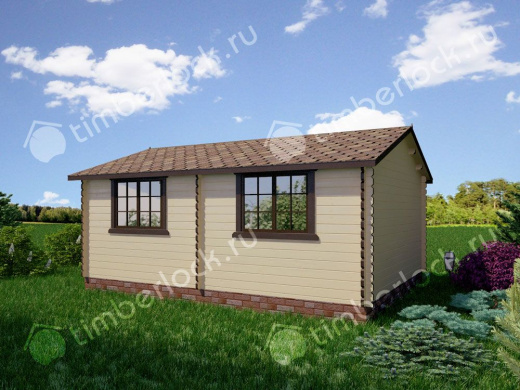 Дачный дом Д-645-3 6х4.5м площадью 23.7 Дачный дом Д-645-3