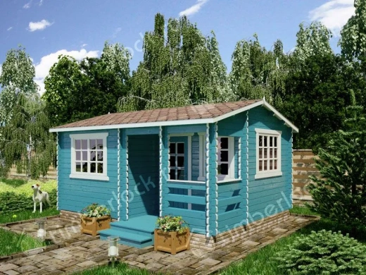 Маленький дачный домик Д-54 