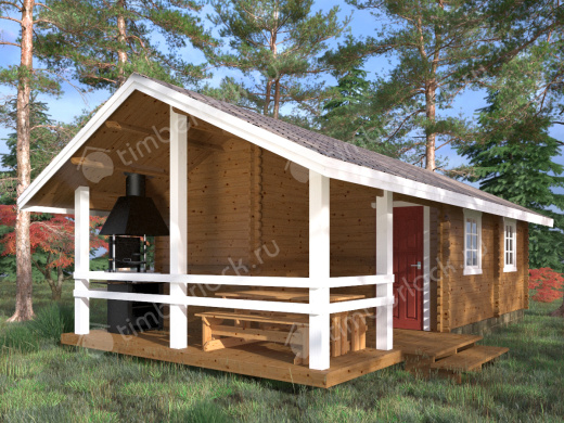 Кемпинговый домик КД-4585 4.55х8.55 площадью 36.1 Кемпинговый домик КД-4585