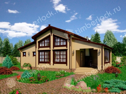 Проект дома шале Ш-611 