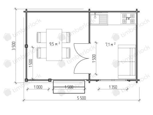 Беседка Б-5535 