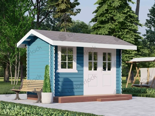 Хозблок из бруса Х-235 