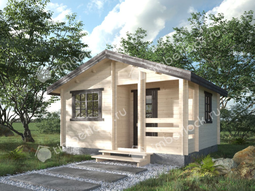 Маленький садовый домик С-54 