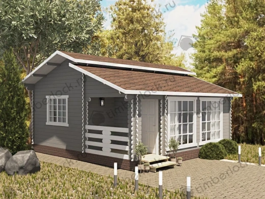 Дачный дом 6х6м Д-66-2 