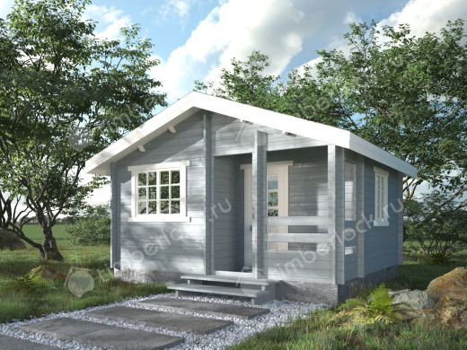 Маленький садовый домик С-54 