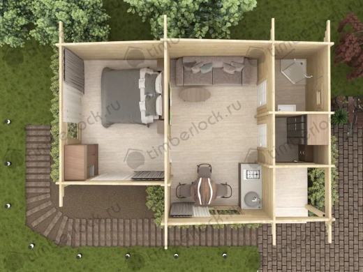 Дачный дом Д-755 