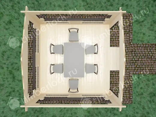Открытая беседка Б-44-1 