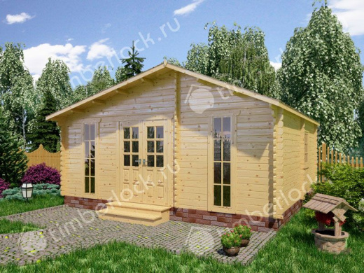 Дачный домик Д-655-1 6х5.5м площадью 29.3 Дачный домик Д-655-1