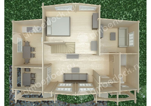 Проект дома шале Ш-711 