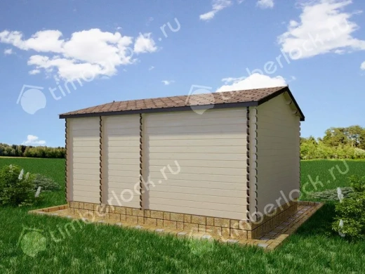 Деревянный хозблок Х-538-1 