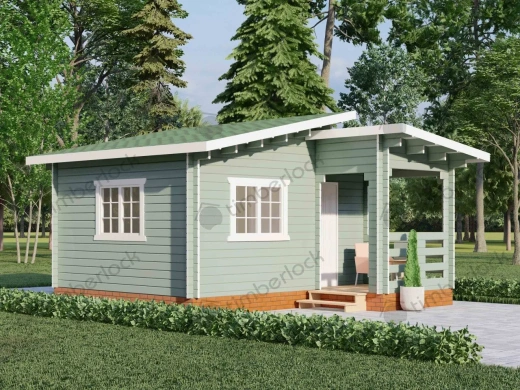 Садовый домик С-555  площадью  Садовый домик С-555