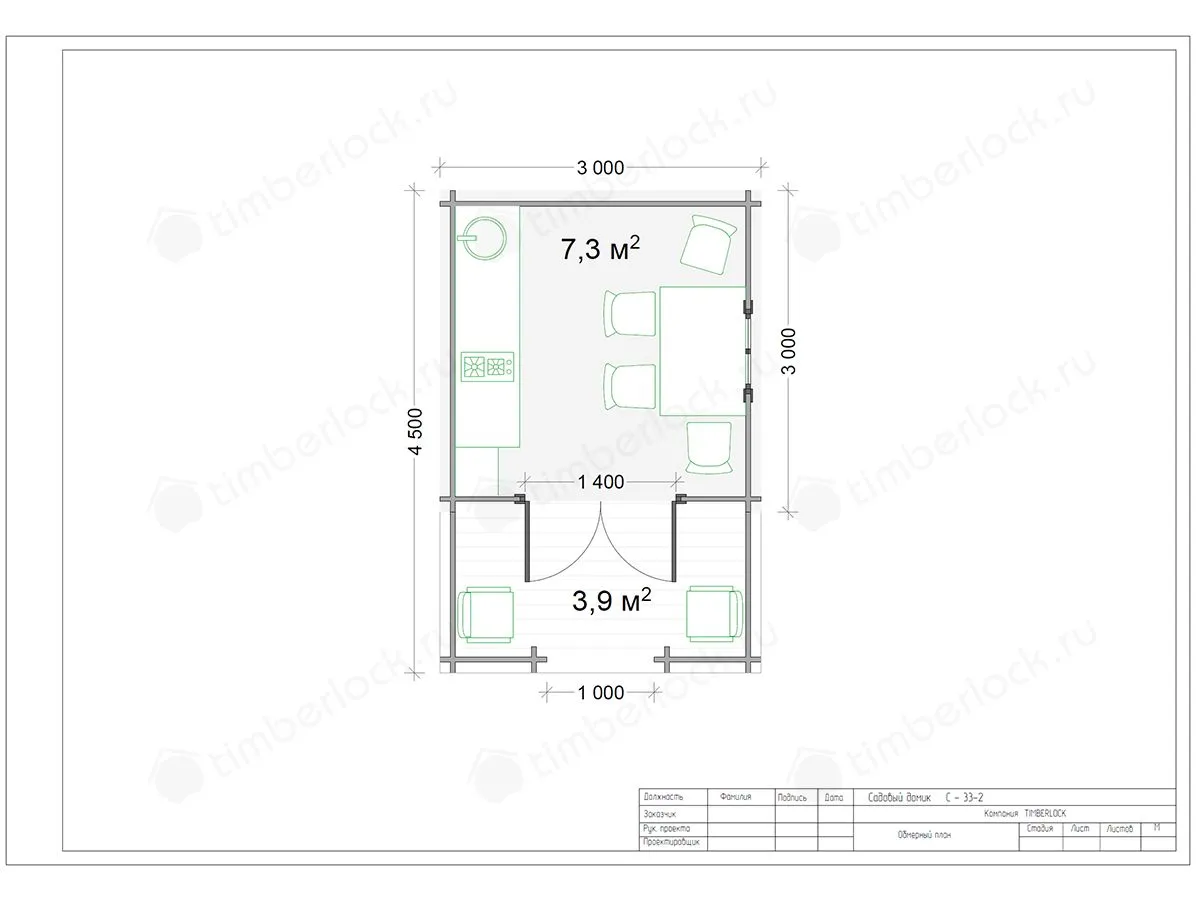 Садовый домик 3 х 4 м своими руками. Гостевой домик. Дачный домик. Build a tiny house DIY.